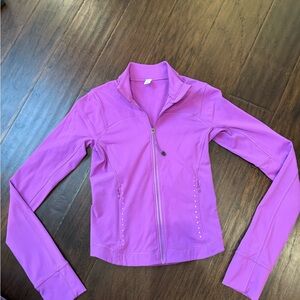 Lululemon Purple Active zip up